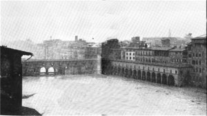 Zalany Ponte Vecchio
