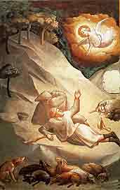 Taddeo Gaddi, Zwiastowanie 
pasterzom, 1328, Santa Croce, Florencja