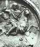 Trajan z Łuku Konstantyna w Rzymie