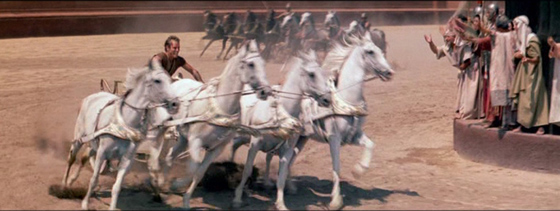 Charlton Heston w filmie 'Ben Hur'