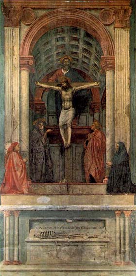 Masaccio Trójca Święta