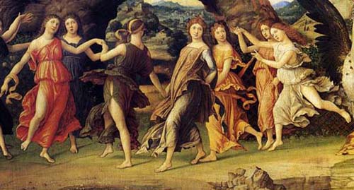 Andrea Mantegna -'Parnas'
